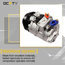OCPTY Air Conditioner Compressor Compatible for Dodge Sprinter 2500 Freightliner Sprinter Mercedes-Benz C230 CO 105111C