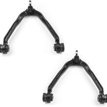 ADIGARAUTO K80942 2PCS Front Suspension Kit-2 Upper Control Arm Ball Joint Assembly Compatible with Chevrolet Express GMC Savana Silverado Suburban 1500 Tahoe Yukon, Cadillac Escalade