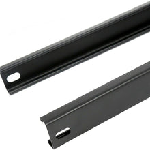 LONGKEES Black Aluminum Roof Rack Cross Bars Side Rail Package for 2009-2017 Traverse (Side Rails) 19244264