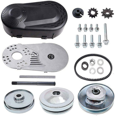 212cc Torque Converter Go Kart Clutch 3/4 inch 10T 40/41 & 12T 35 Chain Predator Drive Belt Pulley Replace for Manco Comet TAV2 Mini Bike - 30 Series