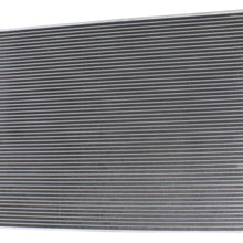 A/C Condenser Compatible with 1999-2007 Ford F-250 Super Duty/F-350 Super Duty and 2000-2005 Ford Excursion and 1999-2007 Ford F-450 Super Duty/F-550 Super Duty 5.4L/6.8L/7.3L Eng.