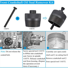 2241 Front Crankshaft Oil Seal Remover and Installer Kit & 2801 Flywheel Holder Flex Plate Lock Tool & 7676 Oil Seal Repair Kit with Balance Shaft Fits for BMW N20 N26 Engines (3-Set)