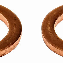 Dorman 095-010CD Copper Drain Plug Gasket, Fits .5 D.O, 9/16, M14 S.O. for Select American Motors/Ford/Mercedes-Benz Models (Pack of 2)