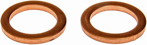 Dorman 095-010CD Copper Drain Plug Gasket, Fits .5 D.O, 9/16, M14 S.O. for Select American Motors/Ford/Mercedes-Benz Models (Pack of 2)