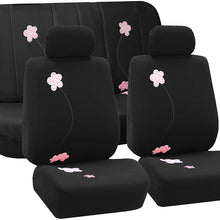 FH Group FB053102 Floral Seat Covers (Pink) Front Set with Gift – Universal Fit for Cars Trucks & SUVs