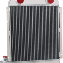 CoolingSky 3 Row Full Aluminum Radiator for Ford Tractor 957E8005, CC957E8005 Dexta &Super Dexta