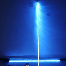 4ft Brightest RGB LED Whip Lights in Spiral Tube Blue-tooth App Control 2 Pieces