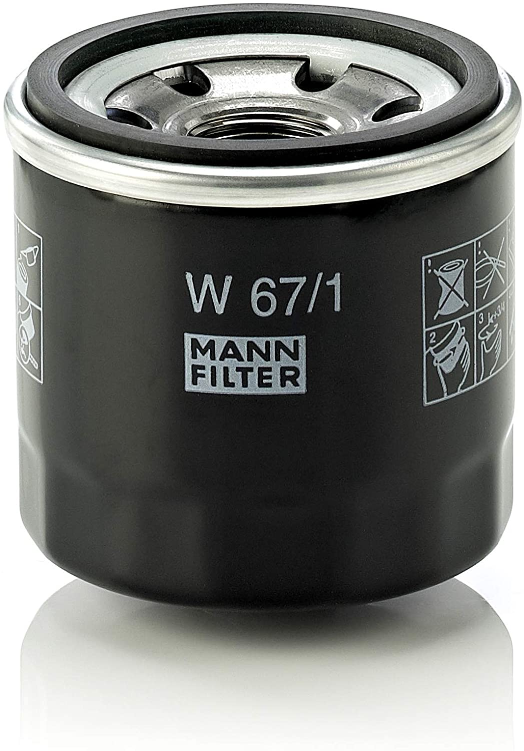 Mann Filter W67/1 Spin-On Oil Filter