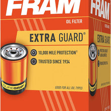 FRAM Extra Guard PH3600, 10K Mile Change Interval Spin-On Oil Filter