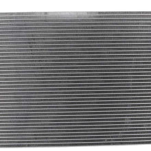 ECCPP Auto Parts Air Conditioning A/C AC Condenser Aluminum A/C AC Condenser Replacement Radiator for 3531 2006 2007 2008 2009 2010 2011 Acura CSX 2006-2011 2015 Honda Civic