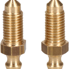 AB Tools Brass Brake Caliper Bleeding Bleed Nipple Screw Bleedscrew 3/8 x 20 BSF 2pc
