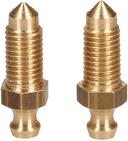 AB Tools Brass Brake Caliper Bleeding Bleed Nipple Screw Bleedscrew 3/8 x 20 BSF 2pc
