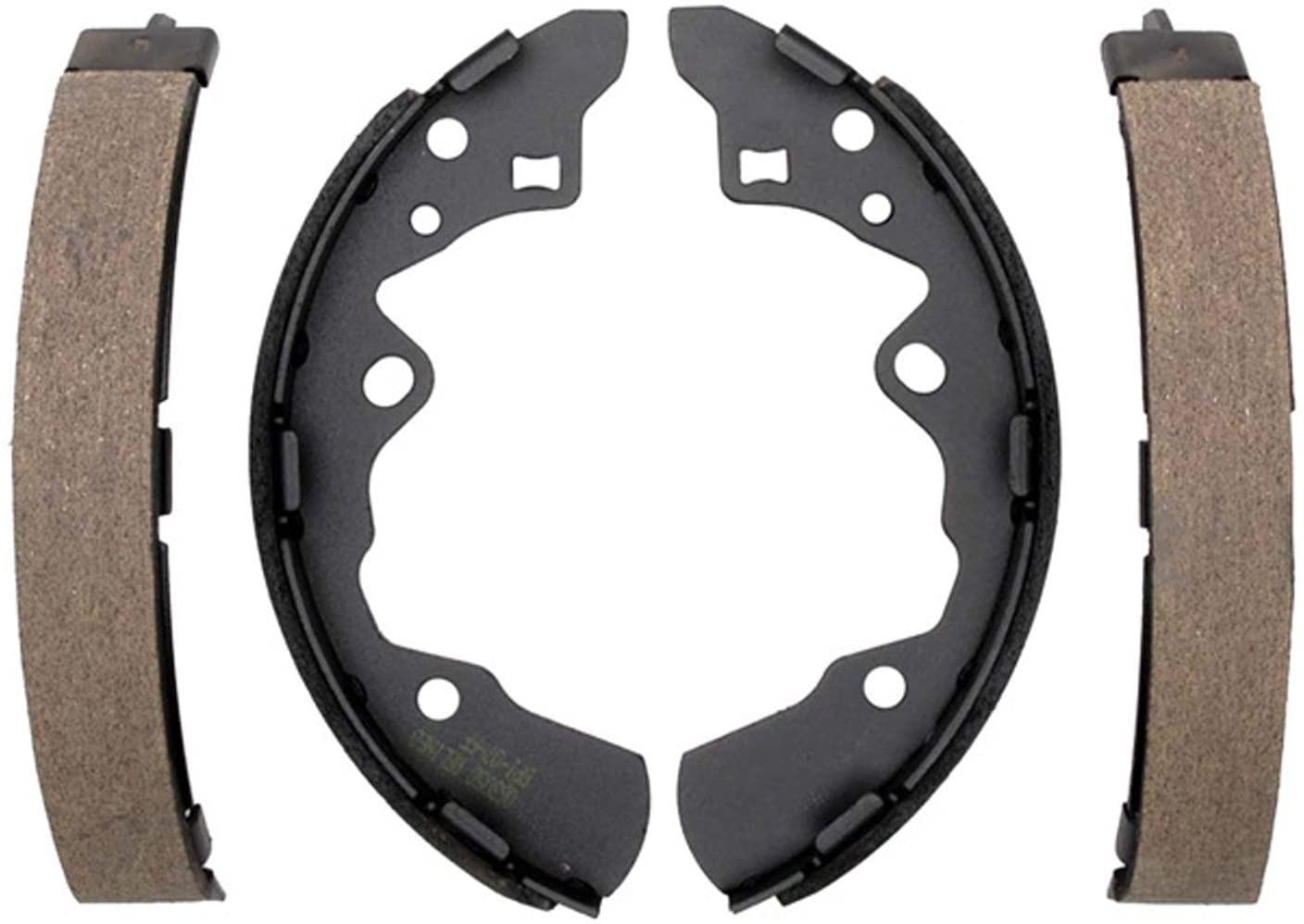 ACDelco 17721B Professional Bonded Rear Drum Brake Shoe Set