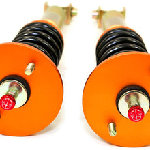 Yonaka Compatible with Honda Accord 2013-2017 Spec 2 Full Coilovers Suspension Shocks Springs Struts