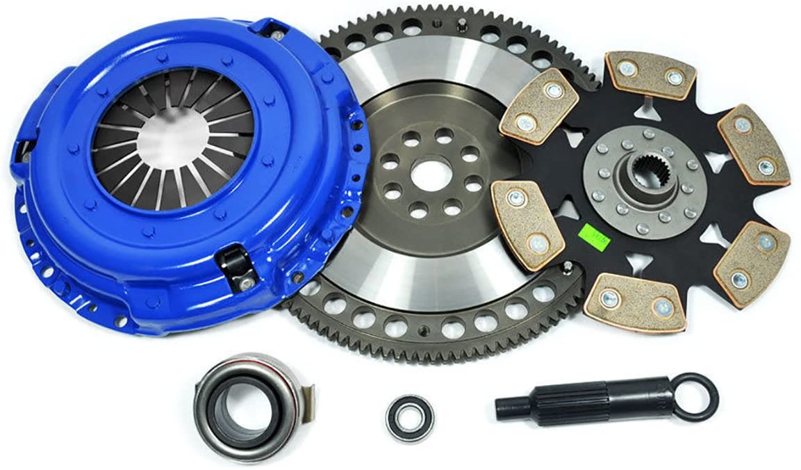 PPC SPORT 4 CLUTCH KIT & FLYWHEEL for 2006-14 SUBARU IMPREZA WRX LEGACY GT EJ255