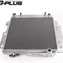 3 Row Core Full Aluminum Racing Radiator Replacement For Jeep Wrangler TJ YJ GM For Chevy V8 Conversion 1987-2006 1988 1989 1992 1993 1996 1997 1998 2002
