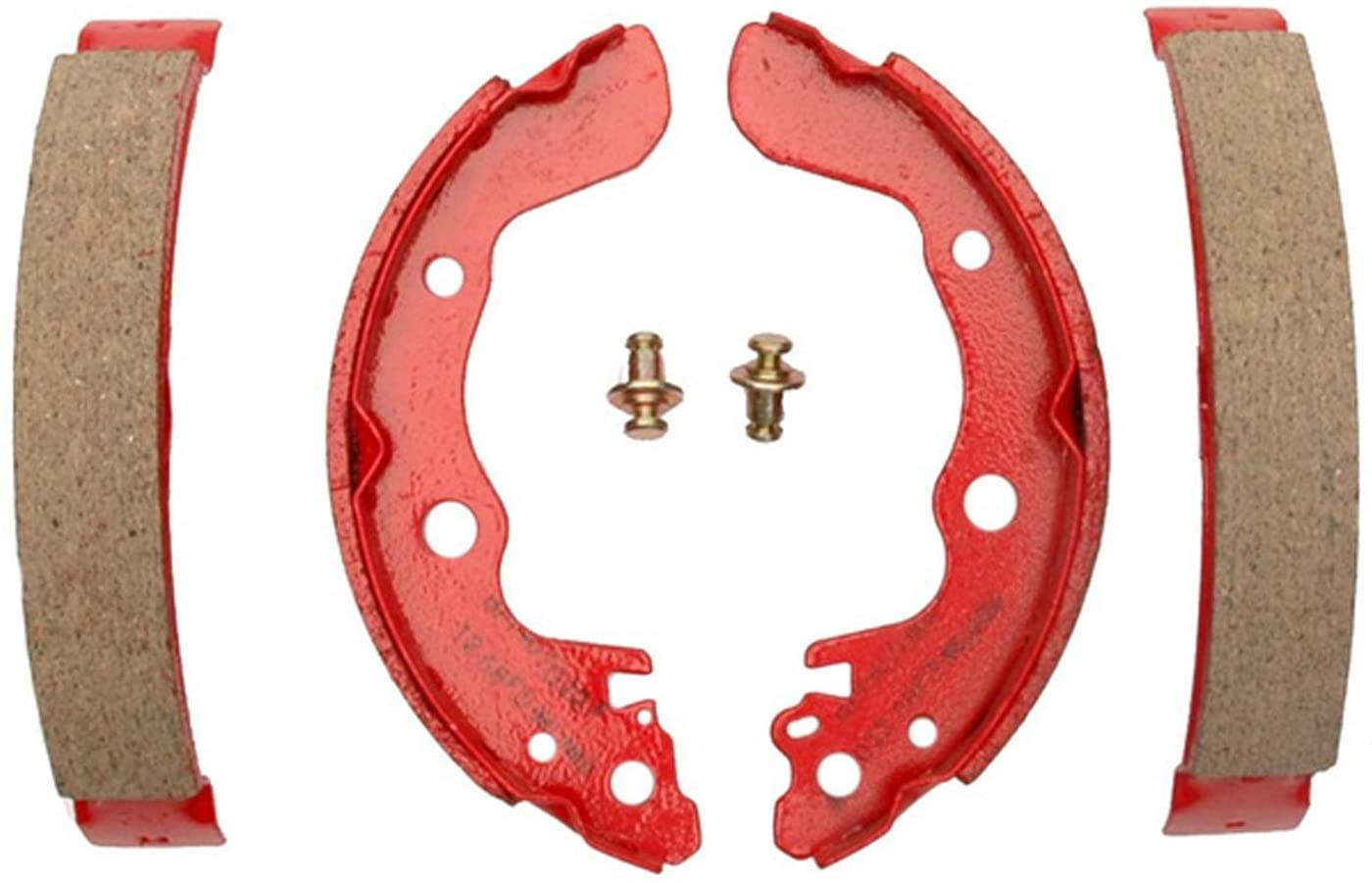 ACDelco 17561B Professional Bonded Rear Drum Brake Shoe Set
