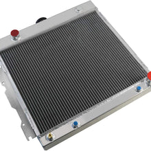 PRIMECOOLING 45MM 3 ROW ALL ALUMINUM RADIATOR FITS DODGE/PLYMOUTH TRUCKS D100 D150 D200 D250 D300 5.2L 5.9L MULTIPLE MODELS 1970-1979