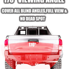 Tailgate Handle Backup Camera Compatible with Ford F150 F250 F350 F450 F550 2005-2016, 170° Wide Angle HD Night Vision Waterproof, Replace Tailgate Rear View Reverse Safty Cameras w/Extension Cable