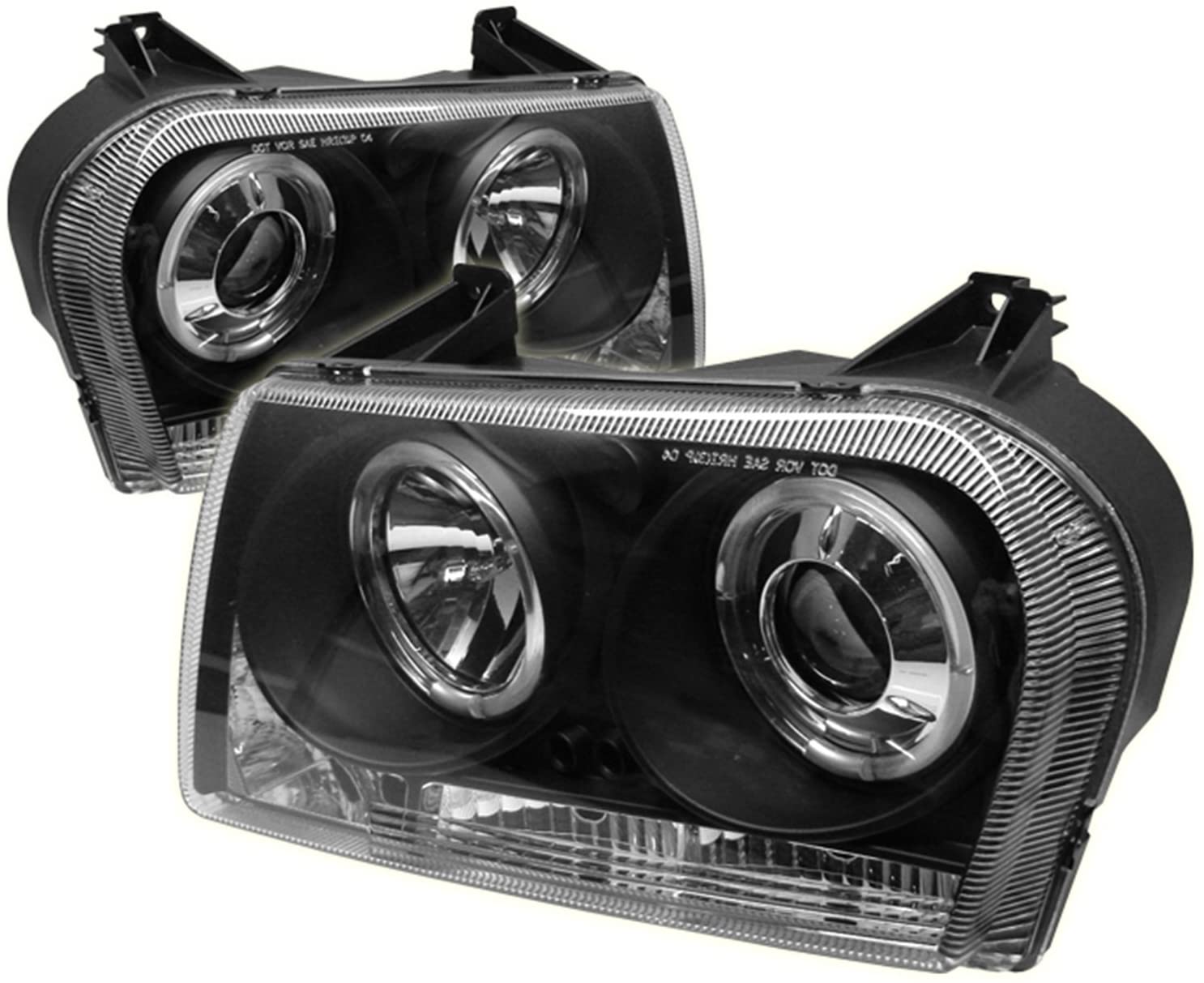 Spyder Auto 444-C305-HL-BK Projector Headlight