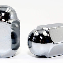 Set of 20 Veritek 12x1.5mm 3/4 19mm Hex Chrome Dome Top Acorn Lug Nuts 1.40" Conical Seat for Factory or Aftermarket Custom Wheels