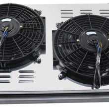 ALLOYWORKS 3 Row All Aluminum Radiator 2X12" Fans Shroud For 1977-1987 Chevy Nova C/K/G/P 10 20 30 40 Suburban/Buick Century Skylark / 1977-1980 GMC C/K/G 15 25 35 1500 2500 3500 Suburban