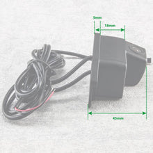 Misayaee Rear View Back Up Reverse Parking Camera in License Plate Lighting Night Version (NTSC) for Lancer-ex/Lancer/Lancer Evo/Evolution Fortis iO GT/Galant Fortis 2007-2014