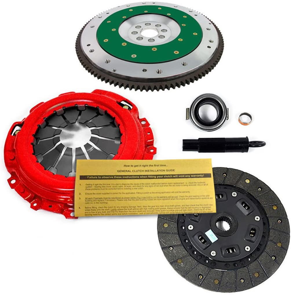 EFT STAGE 1 CLUTCH KIT+FIDANZA FLYWHEEL FOR ACURA RSX HONDA CIVIC Si K20A K20Z K24