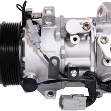 OBQ A/C Compressor fit 2006 Lexus RX330 3.3L 2007-2009 Lexus RX350 3.5L Automotive Air Conditioning 12V 3.42Current R134A 1 Year Warranty