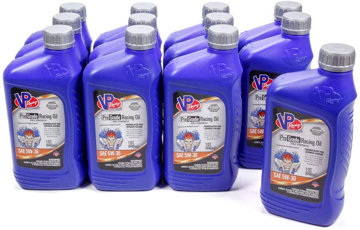 VP Racing Fuels 2727 VP 5W30 Pro GradeRacing Case / 12Qt, 384. Fluid_Ounces