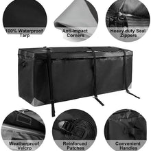 GUE Car Cargo Roof Bag, Waterproof Cargo Travel Luggage Bag Basket, Rack Carrier Travel Universal Strong Straps