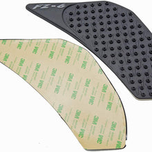 Redcolourful Protector Anti Slip Pad Sticker Gas Knee Grip Traction Side Decal Transparent for Auto Accessory