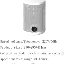 LYYAN Household Heater Portable Dual-Control Waterproof Dual-Purpose Electric Heater for Home and Bath Energy-Saving Electric Heater (White) Three-Speed Adjustment 1200W/1000W/600W