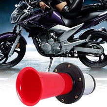 Qqmora 12V 110DB Auto Car Truck Antique Vintage Old Style Horn Siren AHH-OOO-GAH AHOOGA OOGA(Red)