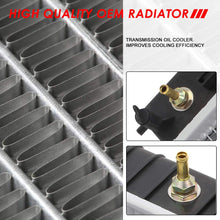 1322 OE Style Aluminum Core Cooling Radiator Replacement for Ford Topaz Tempo Ghia Mercury Topaz 2.3L 3.0L AT 92-94