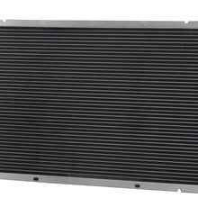 Primecooling 55MM 3 Row Core Aluminum Radiator for Chevrolet GMC C/K Series 1500 2500 3500 Pickup Trucks Yukon 1988-2000