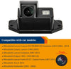 Rear Reversing Backup Camera Rearview License Plate Replacement Camera Night Vision Ip69k Waterproof for Mitsubishi Lancer-ex/Lancer/Lancer Evo/Evolution GSR/Evolution/Fortis iO GT/Galant Fortis