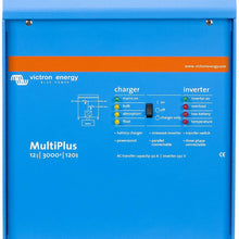 Victron Energy MultiPlus 3000VA 12-Volt Pure Sine Wave Inverter 120 amp Battery Charger, UL-Certified