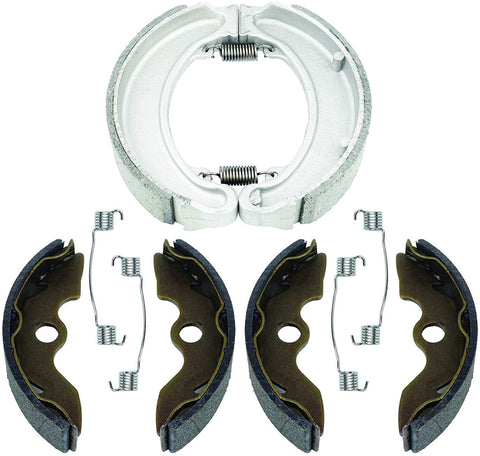 CALTRIC FRONT & REAR BRAKE SHOES Fits HONDA TRX300 Fourtrax 300 2x4 1988-2000