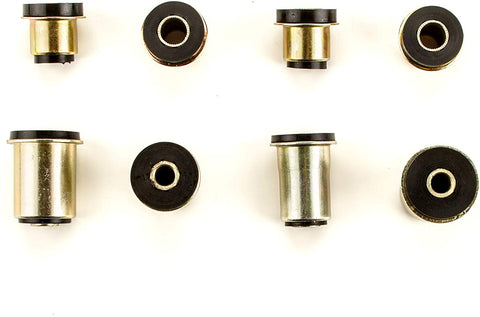 Andersen Restorations Black Polyurethane Control Arm Bushing Set Compatible with Oldsmobile 442/Cutlass OEM Spec Replacements (8 Piece Kit)