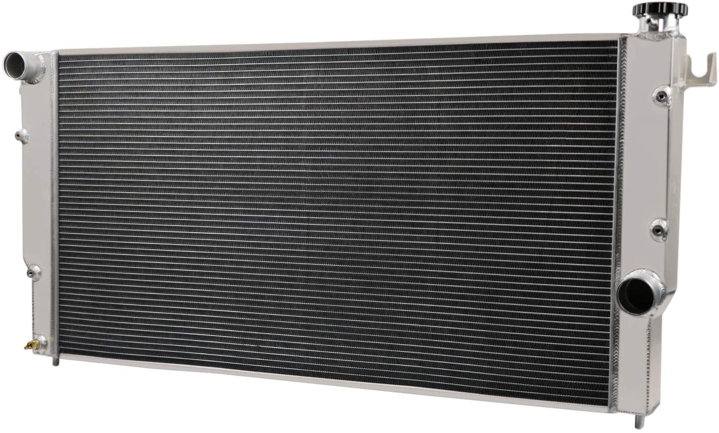 CoolingCare 4 Row Aluminum Radiator for Dodge Ram 2500 3500 5.9L Turbo Diesel Engine 1994-02