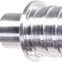 ICT Billet 3/4" PEX Pipe Male Hose Testing Tool to 1/4" Air Compressor Hose Test Fitting Aluminum Pressure Test Fluid Designed & Manufactured in the USA Machined Finish .750" 551956-PEX07
