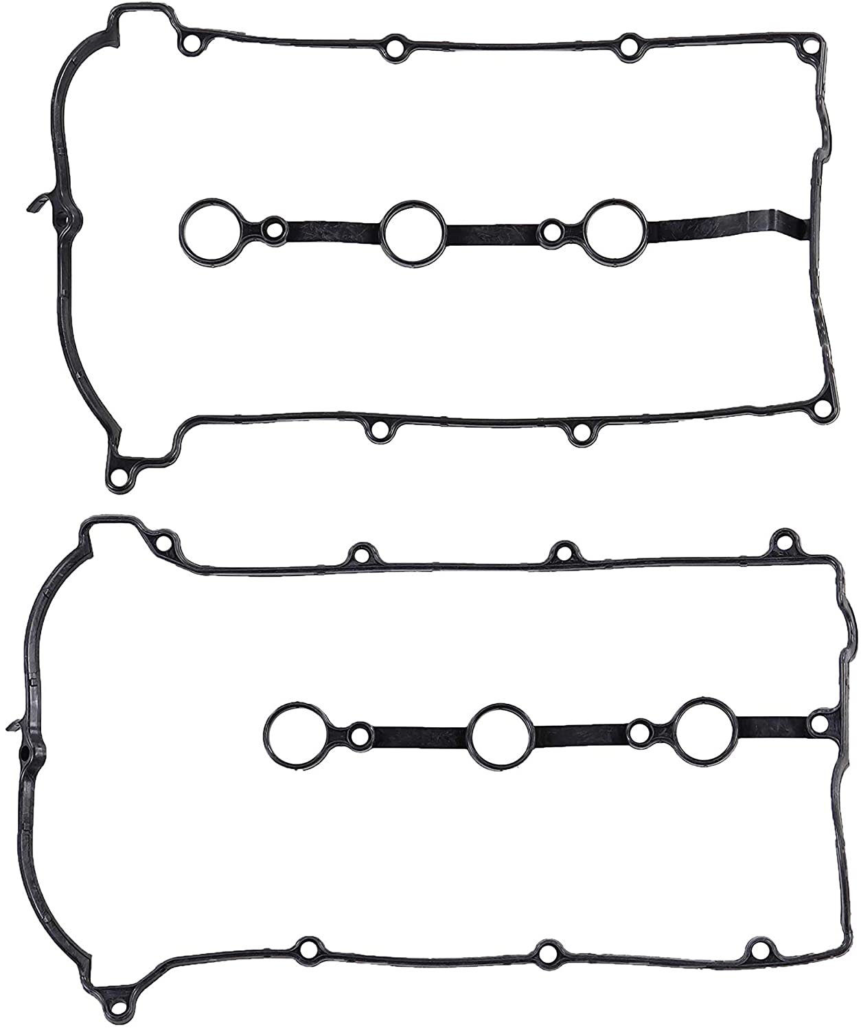 DNJ VC455 Valve Cover Gasket Set for 1992-2002, Ford, Mazda, 626, MX-3, MX-6, Probe, 1.8L, 2.5L, V6, DOHC, 24V, 1845cc, 2497cc