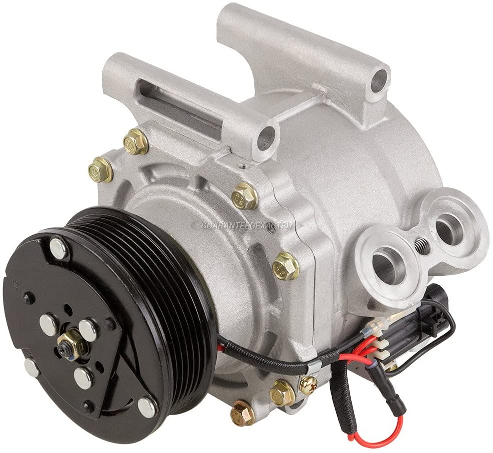 AC Compressor & A/C Clutch For Chevy Trailblazer GMC Envoy Buick Rainier Saab 9-7X Isuzu Ascender Olds Bravada 4.2L I6 - BuyAutoParts 60-00987NA NEW