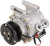 AC Compressor & A/C Kit For Chevy Trailblazer GMC Envoy Buick Rainier Saab 9-7x Isuzu Ascender Olds Bravada 4.2L - BuyAutoParts 60-80265RK New