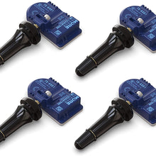 MORESENSOR Compact PRO Series 315MHz TPMS Tire Pressure Sensor 4-Pack | Preprogrammed for Select 120+ Japanese Brand Models 40700-1LA0E | Rubber Valve Stem | KX-S012-SN-4