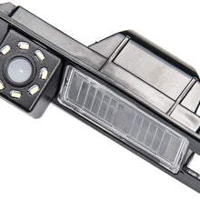 HD 720p Rear View Back Up Reverse Parking Camera in License Plate Waterproof Night Version (NTSC) for  Alfa Romeo MiTo AR Furiosa  Fiat Alfa Romeo 156/159 / 166/147 / Alfa Romeo Stelvio Spider Giu