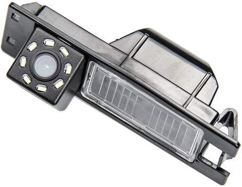 HD 720p Rear View Back Up Reverse Parking Camera in License Plate Waterproof Night Version (NTSC) for  Alfa Romeo MiTo AR Furiosa  Fiat Alfa Romeo 156/159 / 166/147 / Alfa Romeo Stelvio Spider Giu