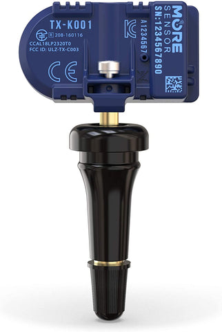 MORESENSOR Compact PRO Series 315MHz TPMS Tire Pressure Sensor | Preprogrammed for Select 120+ Japanese Brand Models 40700-1LA0E | Rubber Valve Stem | KX-S012-SN