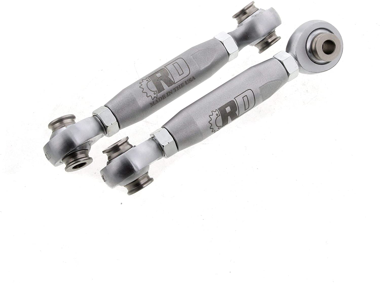 2014-2017 Polaris RZR XP 1000 Rear Sway Bar Links Silver x2 by Race-Driven